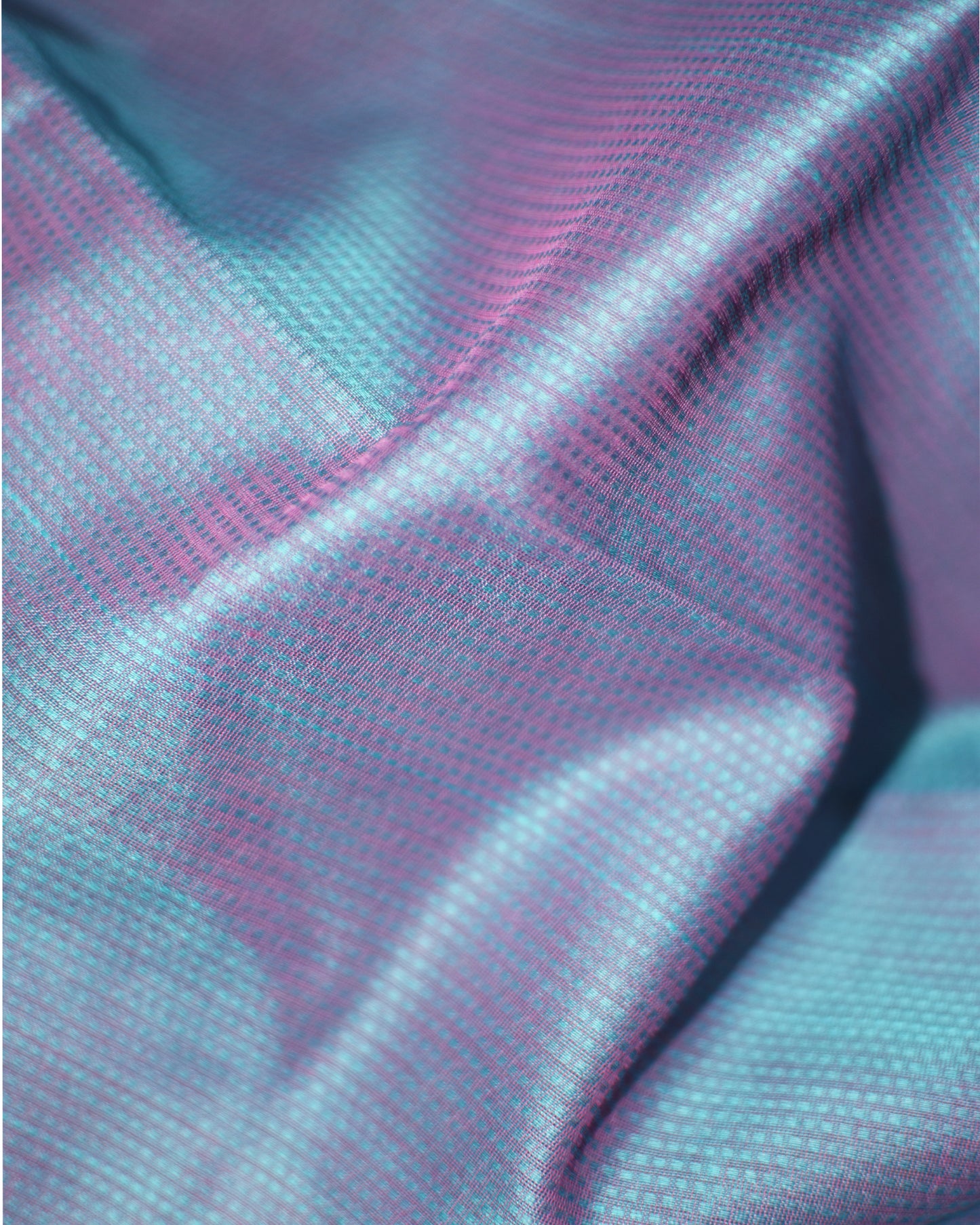 Lavender - Gopuram Motif Organic Cotton Saree