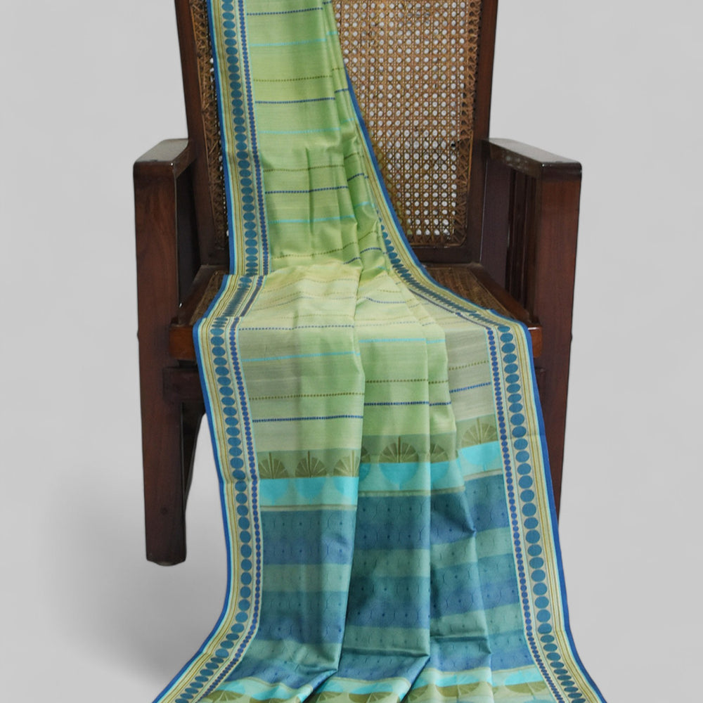 
                      
                        Light Green - Spherical Grace Organic Cotton Saree
                      
                    