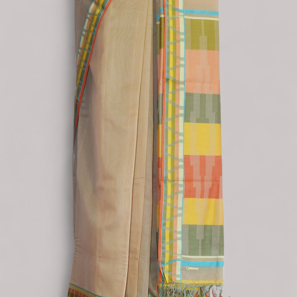
                      
                        Orange - Gopuram Motif Organic Cotton Saree
                      
                    