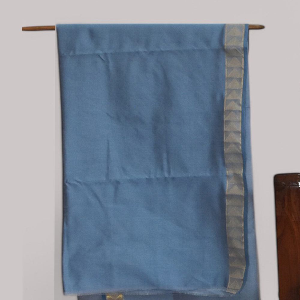 
                      
                        Grey - Kites Motif Organic Cotton Saree
                      
                    