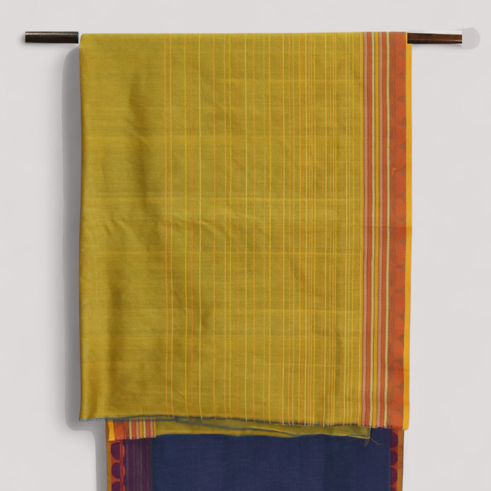 
                      
                        Bluish Purple - Circle Motif Organic Cotton Saree
                      
                    