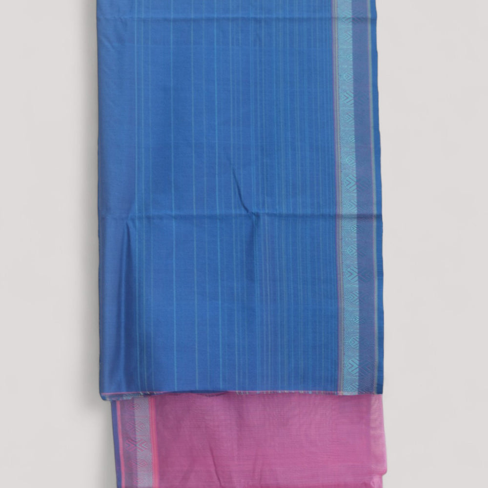 
                      
                        Pink - Whispering Circles Organic Cotton Saree
                      
                    