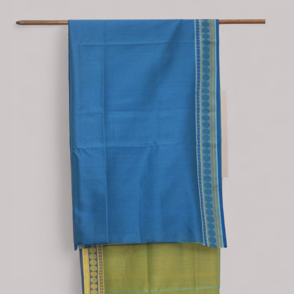 
                      
                        Yellow - Spherical Grace Organic Cotton Saree
                      
                    