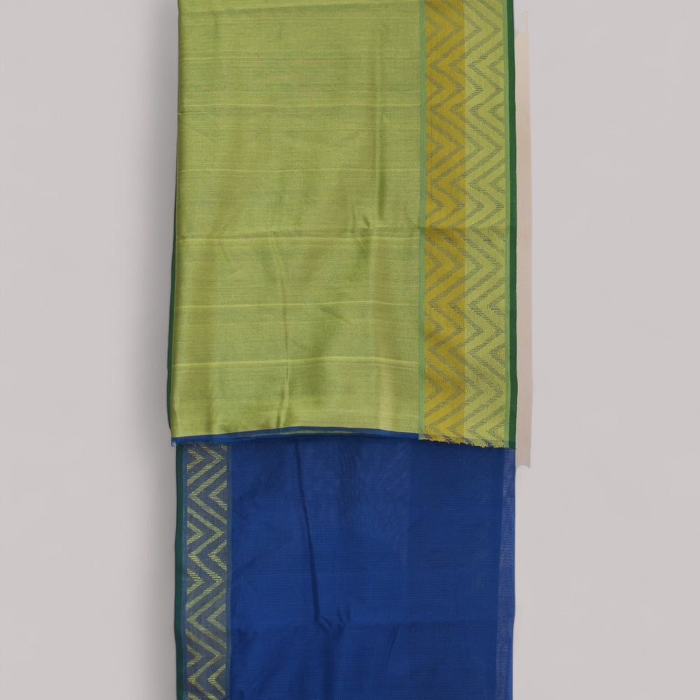 
                      
                        Blue - Tree & Leaves  Motif Organic Cotton Saree
                      
                    