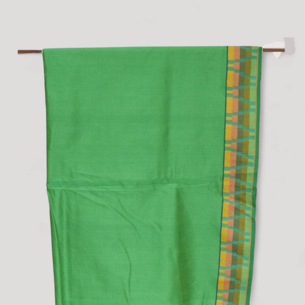 
                      
                        Sea Blue - Gopuram Motif Organic Cotton Saree
                      
                    