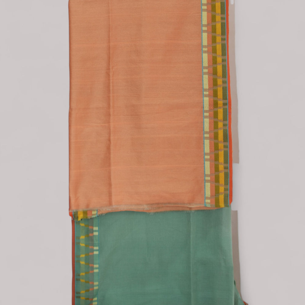 
                      
                        Sea Green - Gopuram Motif Organic Cotton Saree
                      
                    