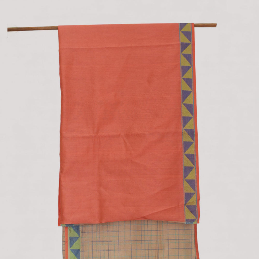 
                      
                        Beige - Checks Classic Organic Cotton Saree
                      
                    