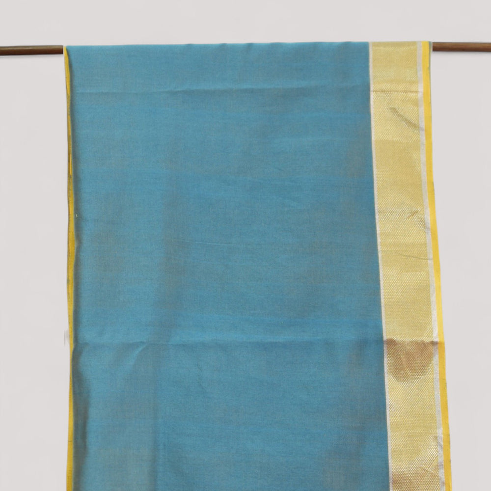 
                      
                        Yellowish Grey - Gilded Grove Organic Cotton Saree
                      
                    