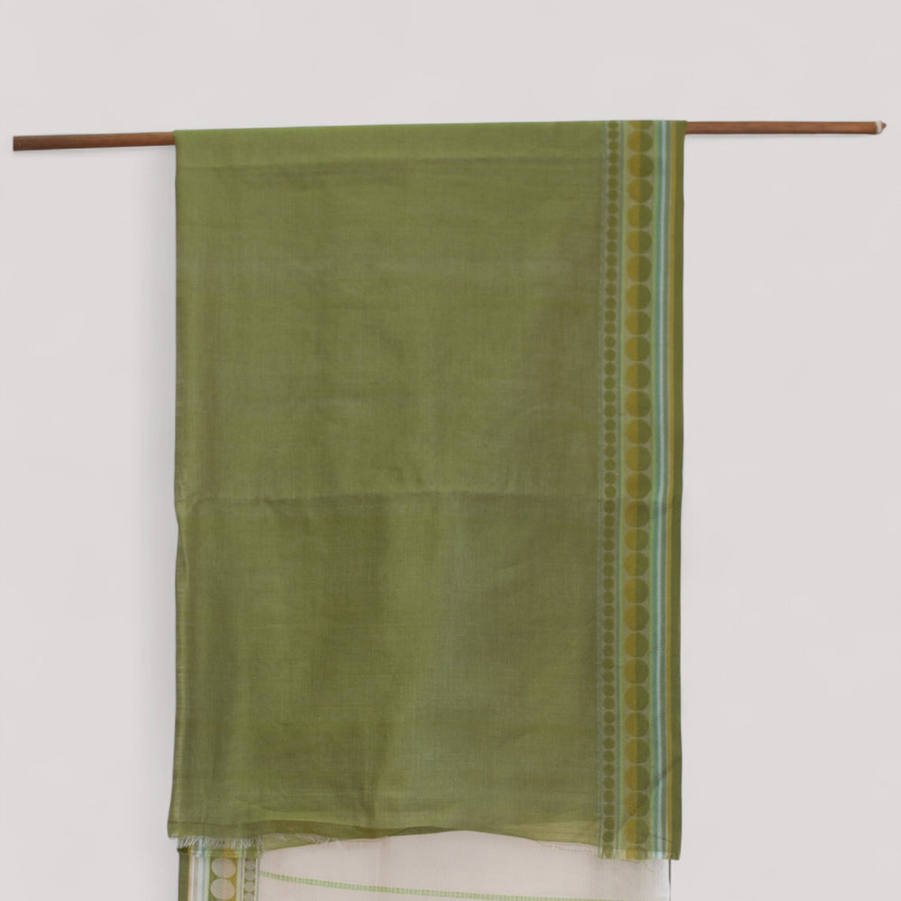 
                      
                        White - Spherical Grace Organic Cotton Saree (No Blouse)
                      
                    