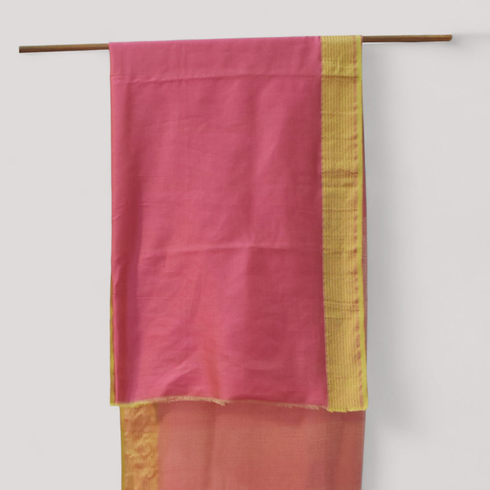 
                      
                        Pink - Lotus butta Organic Cotton Saree
                      
                    