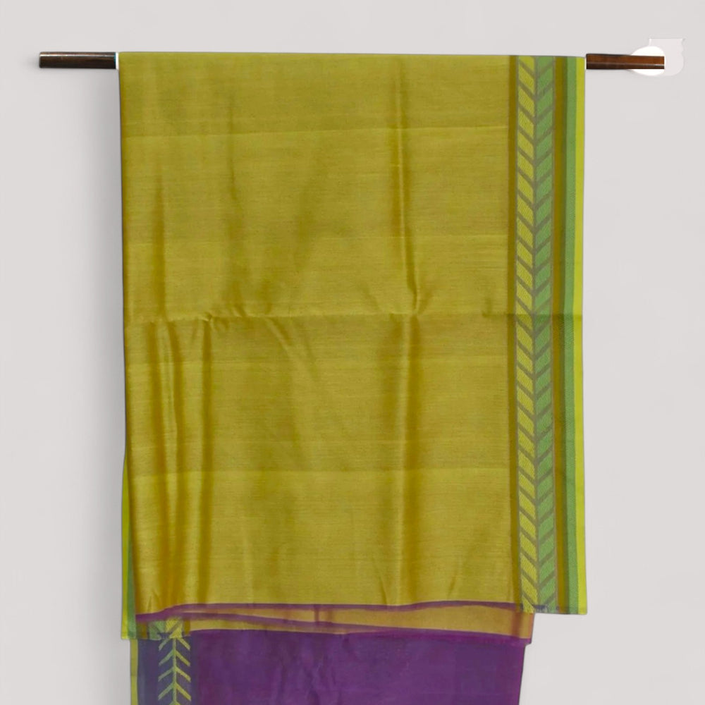 
                      
                        Purple - Arrowed Opulence Organic Cotton Saree
                      
                    
