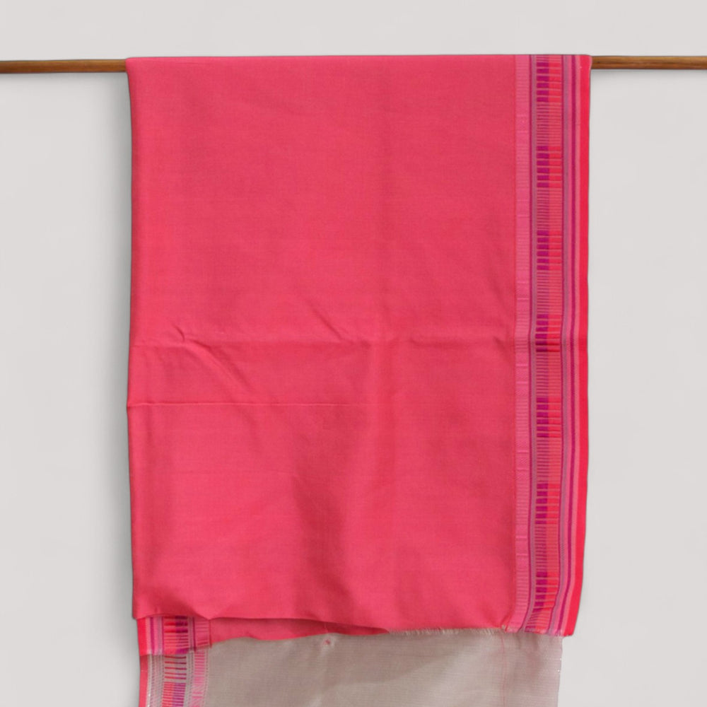 
                      
                        Beige - Zig Zag Motif Organic Cotton Saree
                      
                    