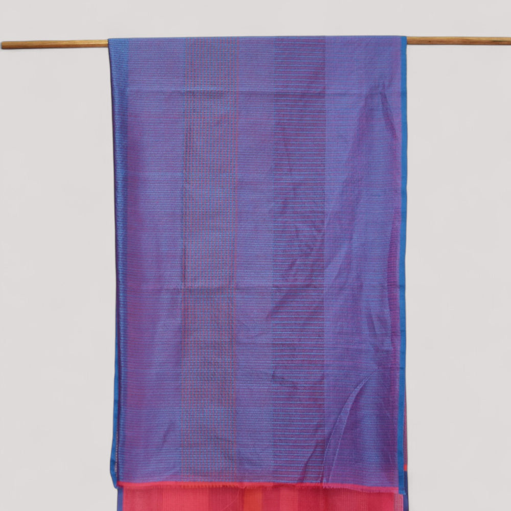 
                      
                        Pink - Stitch Texture Organic Cotton Saree
                      
                    