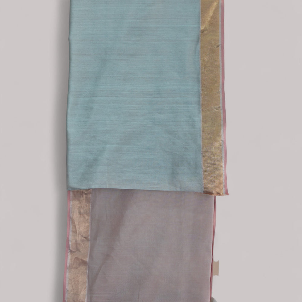 
                      
                        Ash Grey - Gilded Grove Organic Cotton Saree
                      
                    