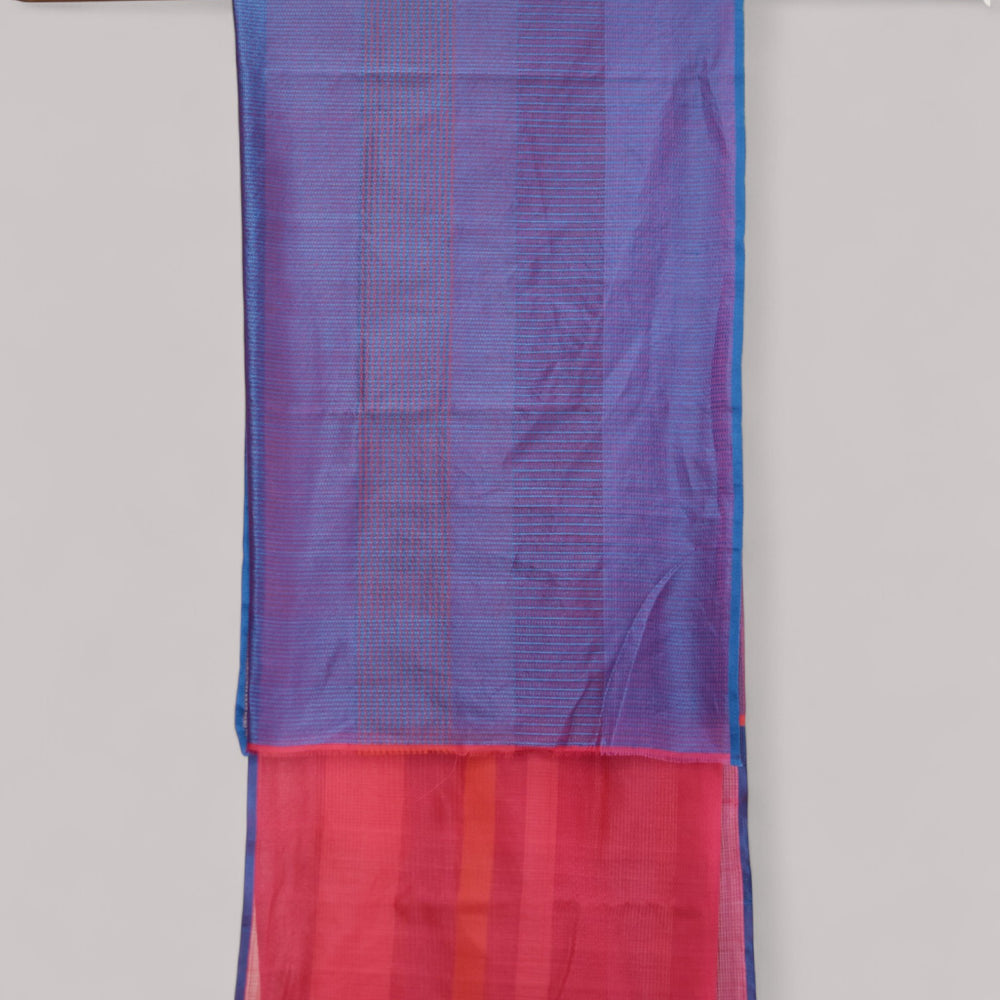 
                      
                        Pink - Stitch Texture Organic Cotton Saree
                      
                    