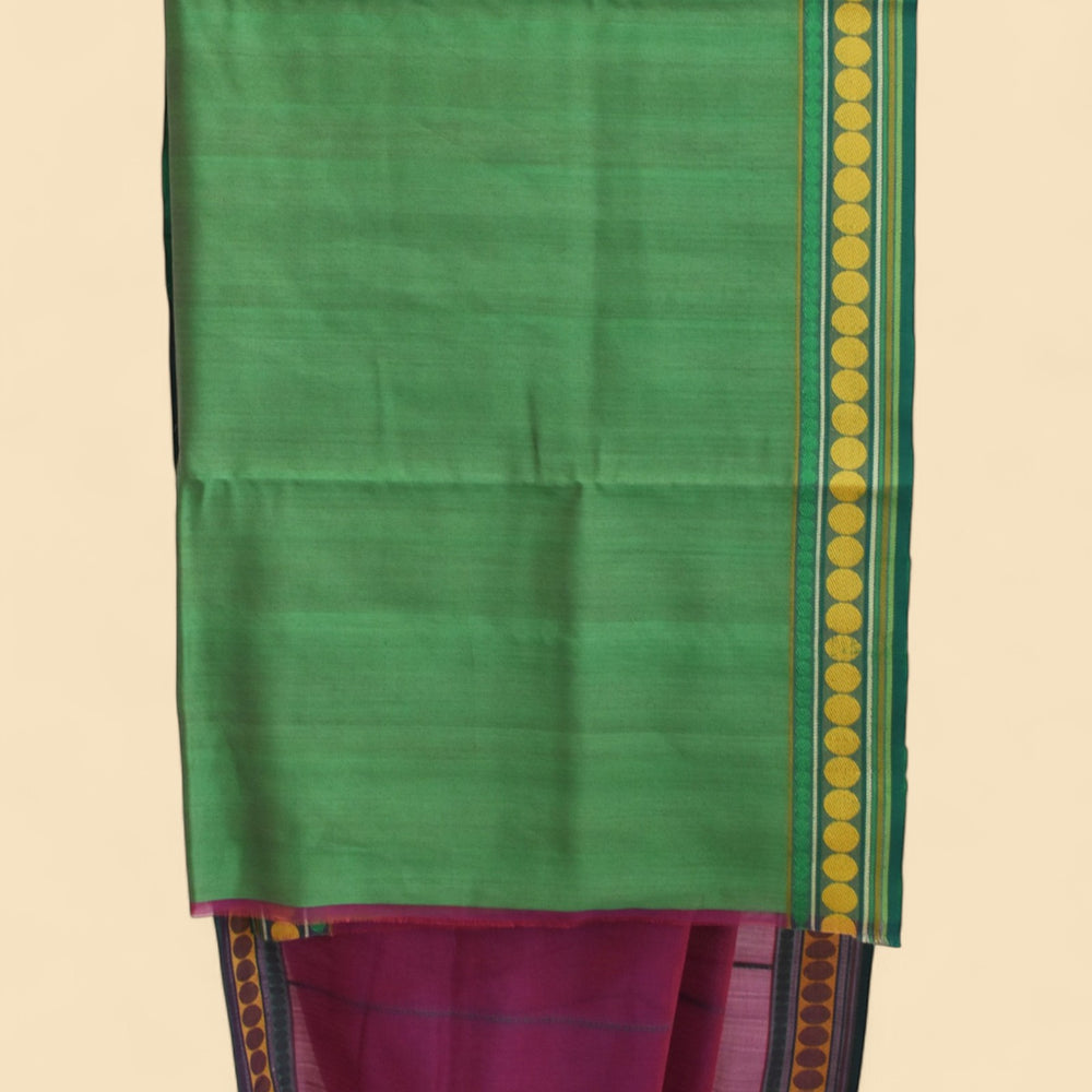 
                      
                        Purple - Spherical Grace Organic Cotton Saree
                      
                    