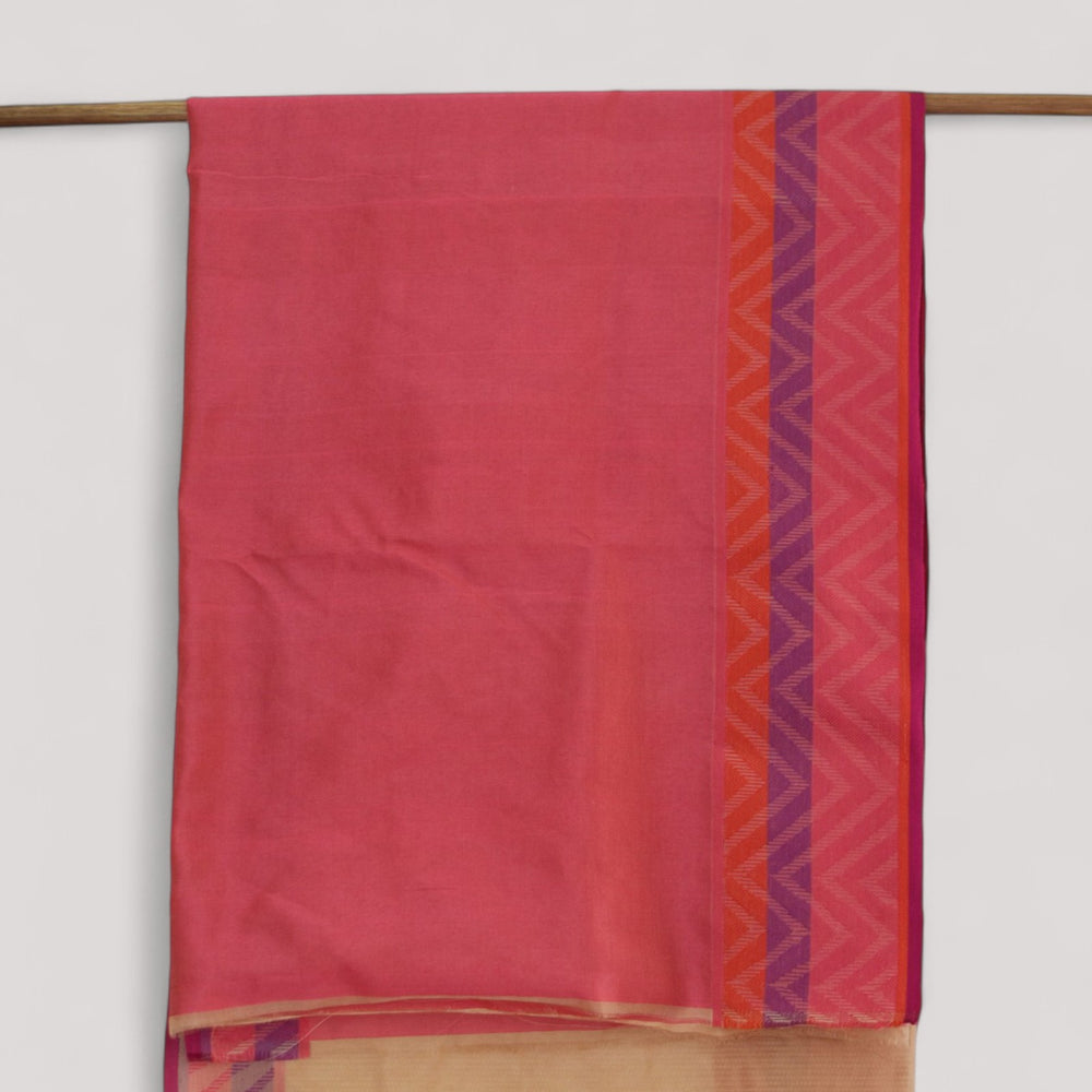 
                      
                        Beige - Tree & Leaves Motif Organic Cotton Saree
                      
                    