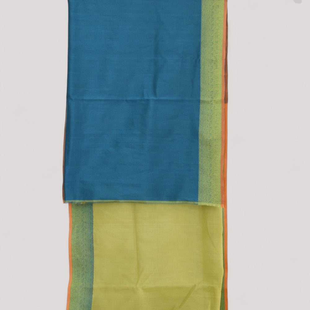 Parrot Green - Classic Organic Cotton Saree