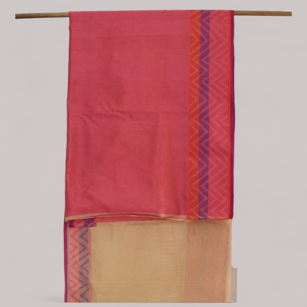 
                      
                        Beige - Tree & Leaves  Motif Organic Cotton Saree
                      
                    