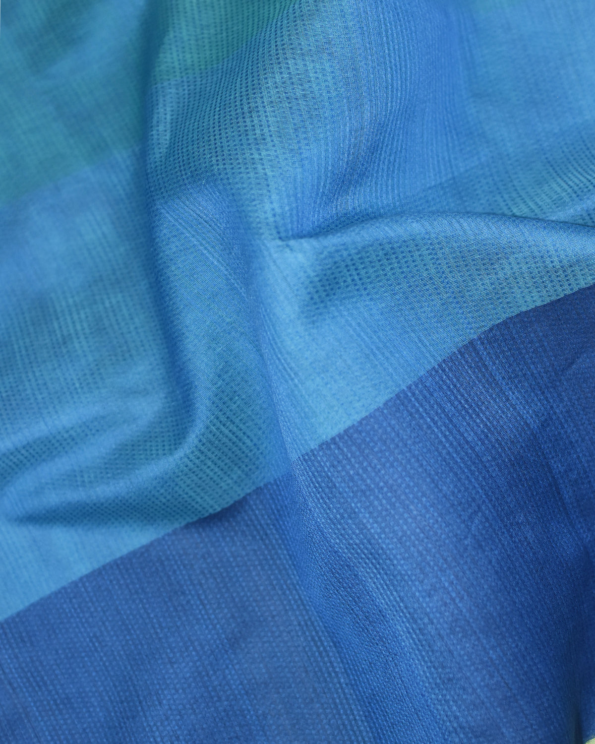 Blue - Classic Organic Cotton Saree