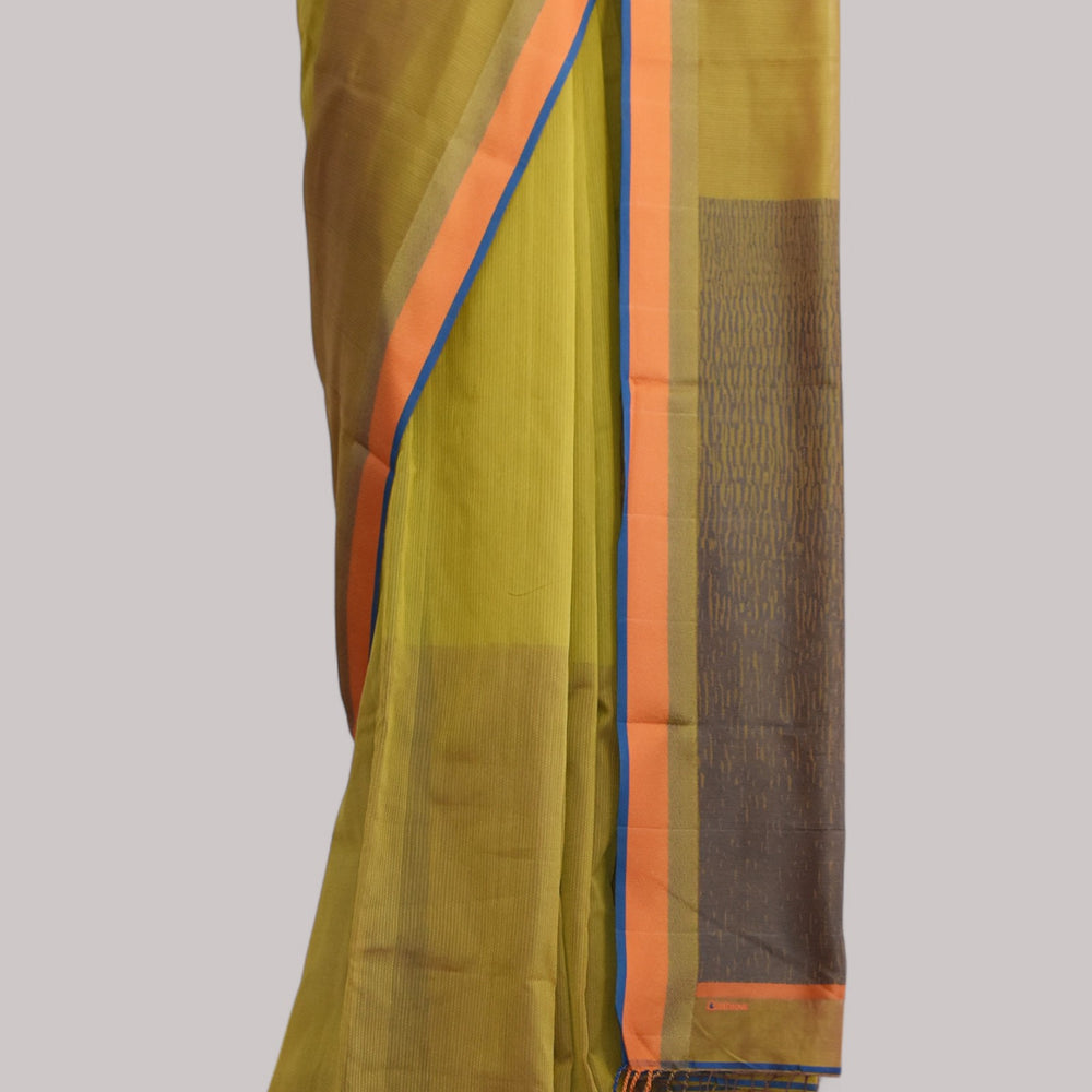 
                      
                        Olive Green - Classic Organic Cotton Saree
                      
                    