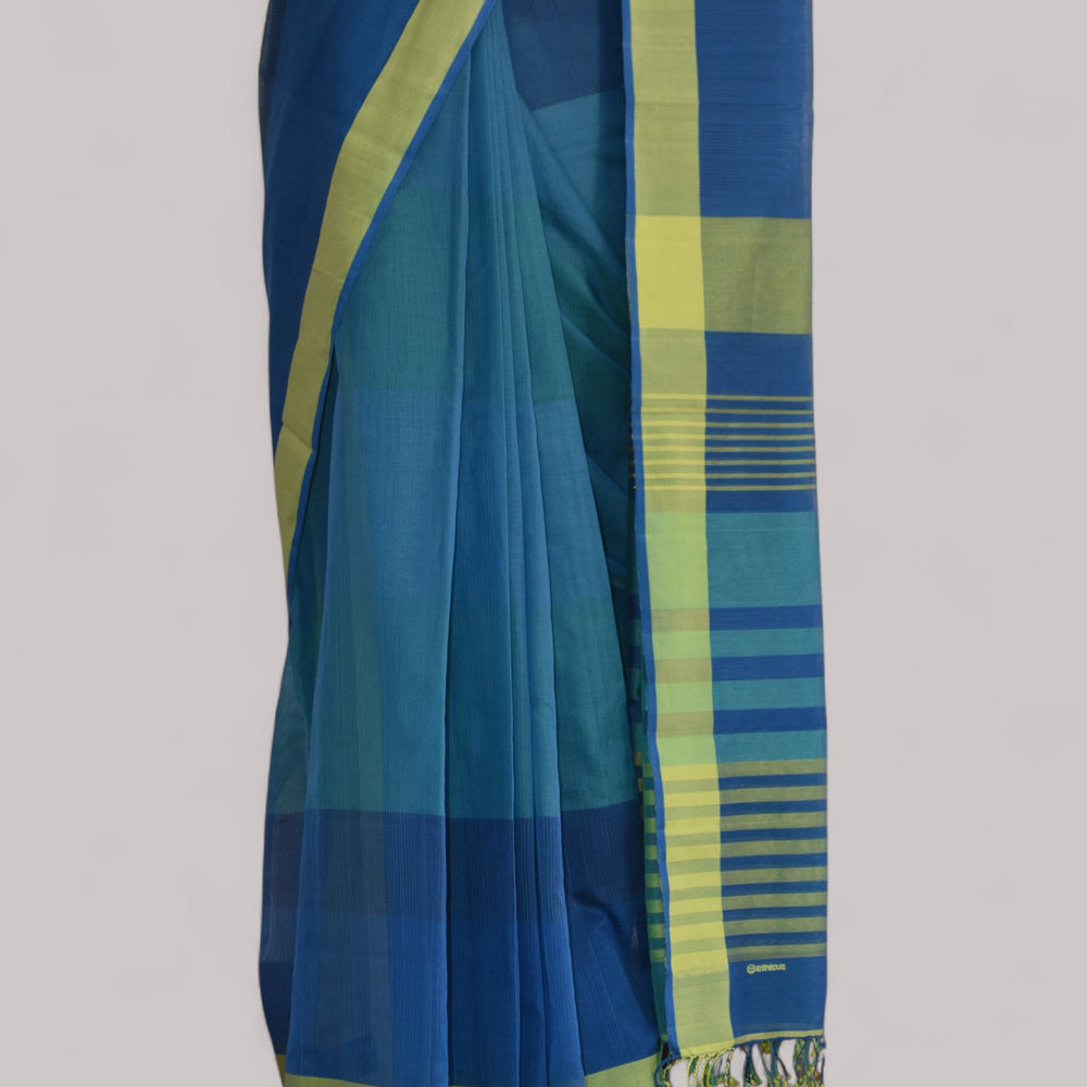 
                      
                        Blue - Classic Organic Cotton Saree
                      
                    