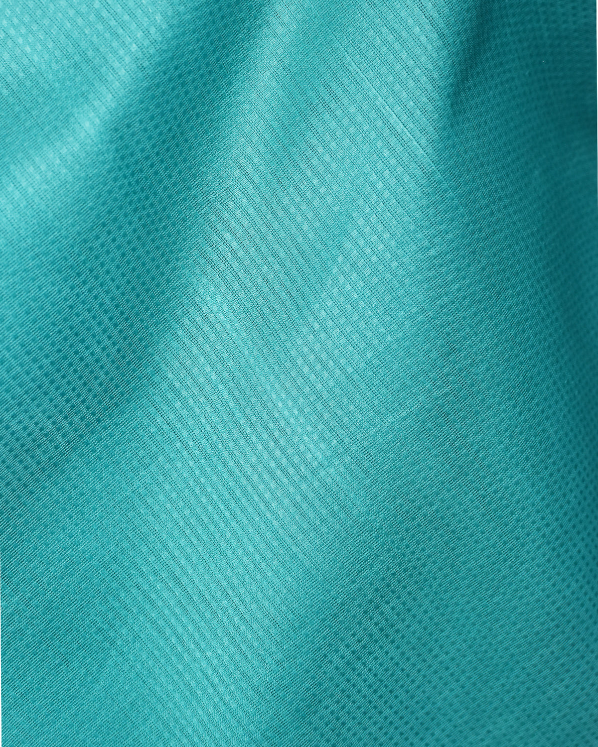 Cool Blue - Temple Motif Organic Cotton Saree