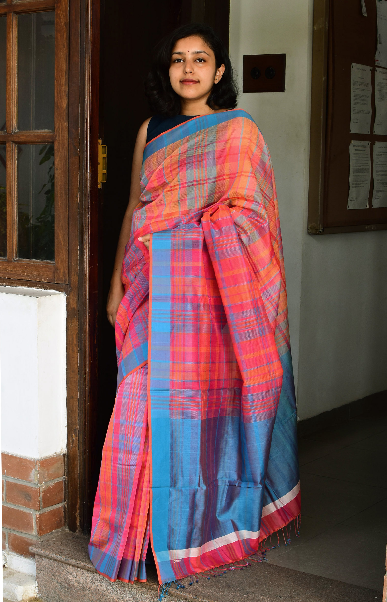 Traditional Handwoven Organic Cotton Shawl The Handwoven Dream